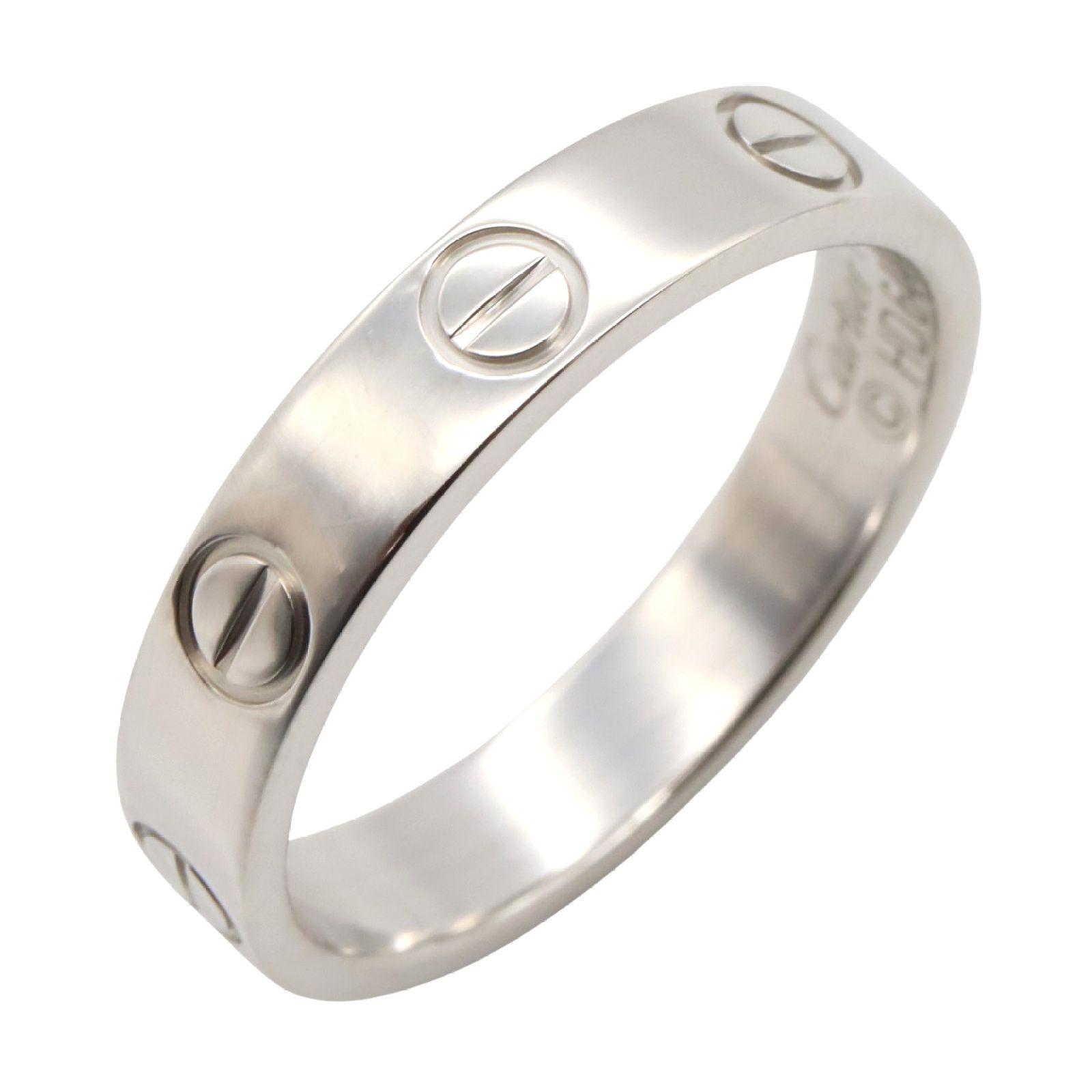 カルティエ CARTIER リング・指輪 ミニラブ リング Pt950
