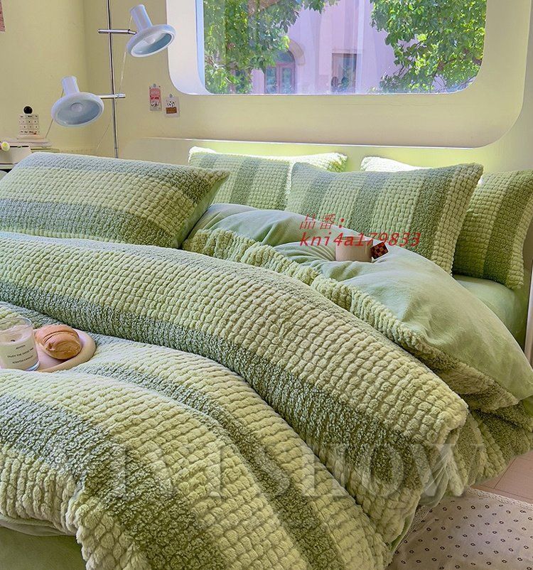 寝具カバーセット 北欧風 4点セット 布団カバーセット 掛け布団カバー ボックスシーツ オシャレ 枕カバー 新生活 kni4a179833 MARWIL-DEMENAGEMENTS_CH