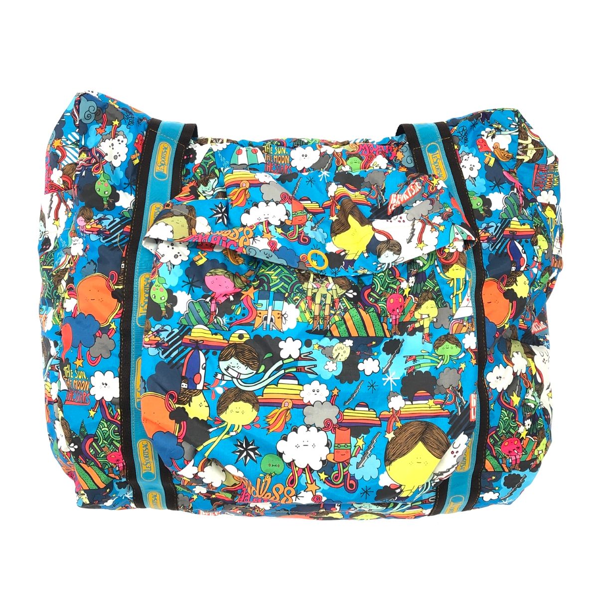 LeSportsac レスポートサック アーティストインレジデンス 特大トートバッグ ブルー ナイロン レディース 240001098082 -  メルカリ