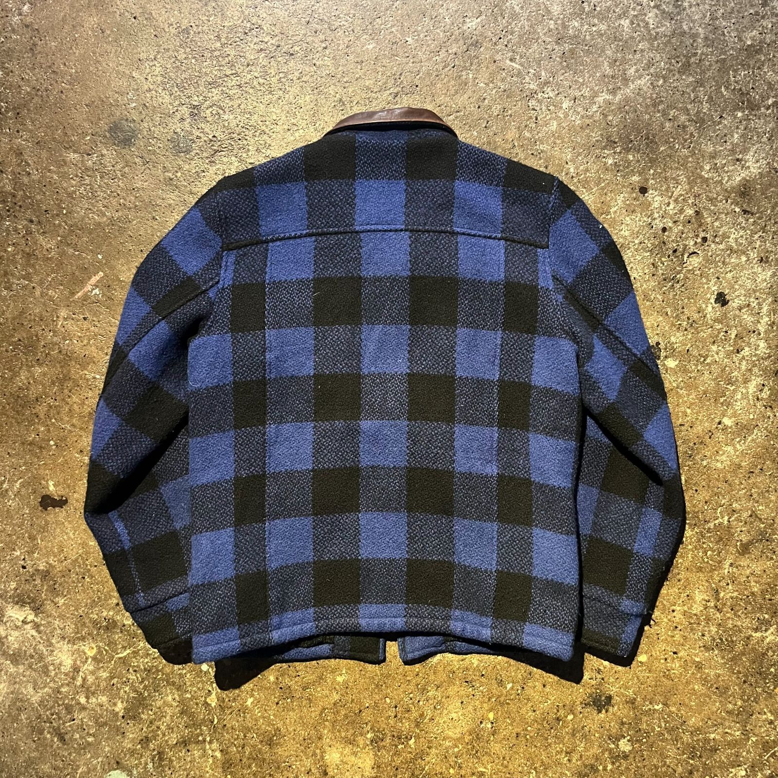 HOLLYWOOD RANCH MARKET バッファローチェックジャケット ブルー 4