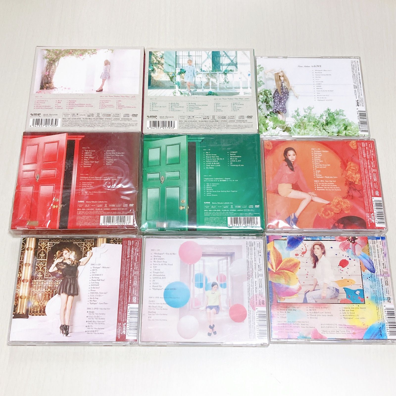 西野カナ アルバム CD 9枚セット まとめて - メルカリ