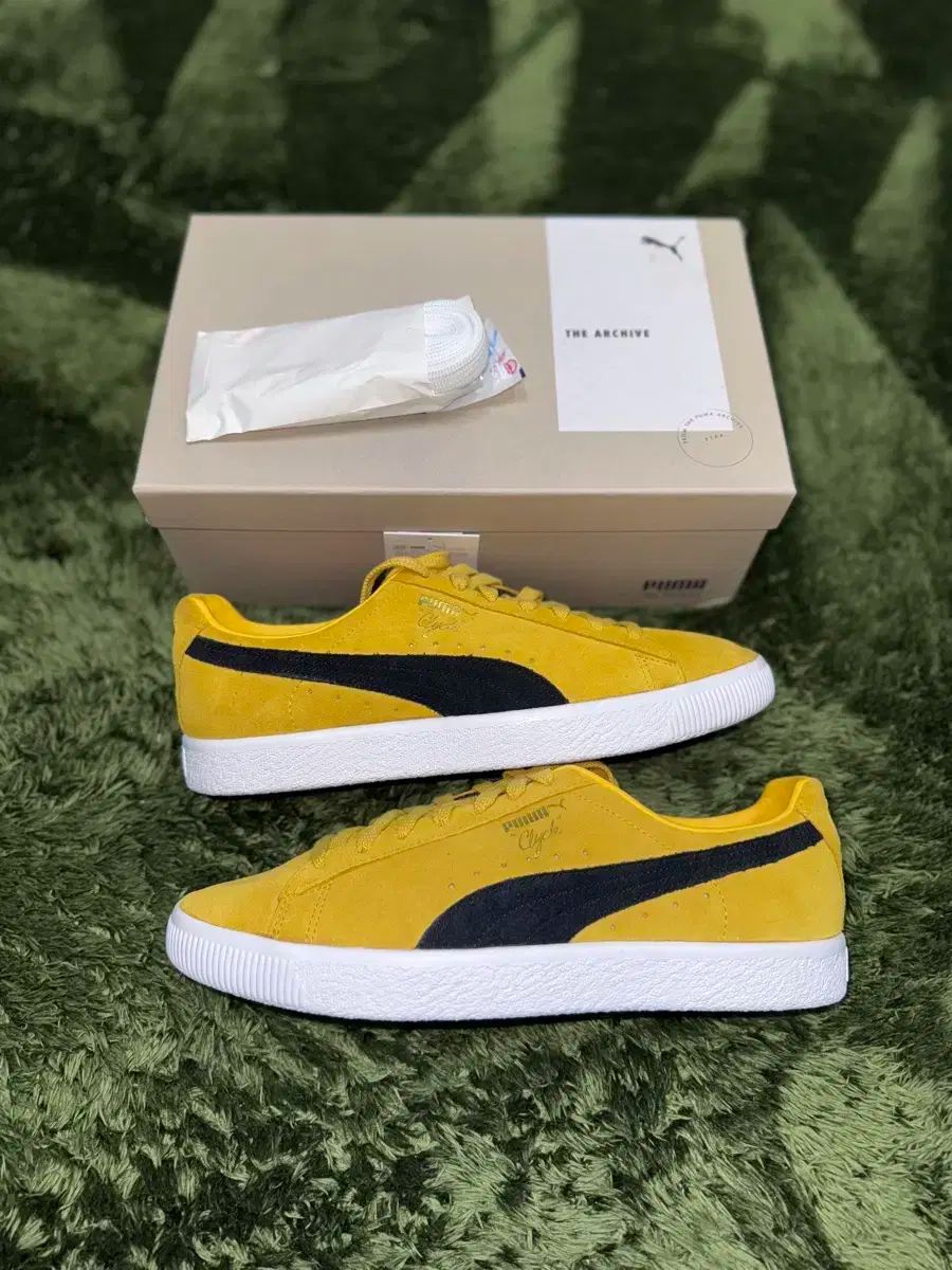 260 ー 290 PUMA プーマ クライド ヴィンテージ OG 黄色 黒 スエード