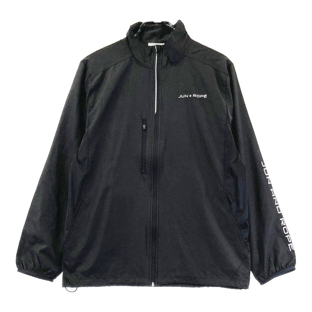 サイズ：L JUNu0026ROPE ジュン アンド ロペ  裏メッシュジップジャケット  ブラック系 [240101278885] ゴルフウェア メンズ ストスト