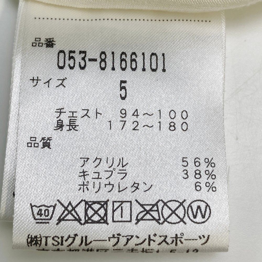 サイズ：5 PEARLY GATES パーリーゲイツ ハイネック 長袖Tシャツ