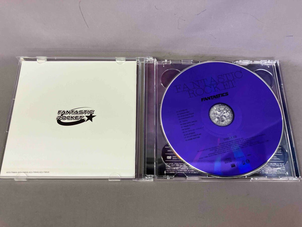 FANTASTICS from EXILE TRIBE CD FANTASTIC ROCKET(LIVE盤)(DVD