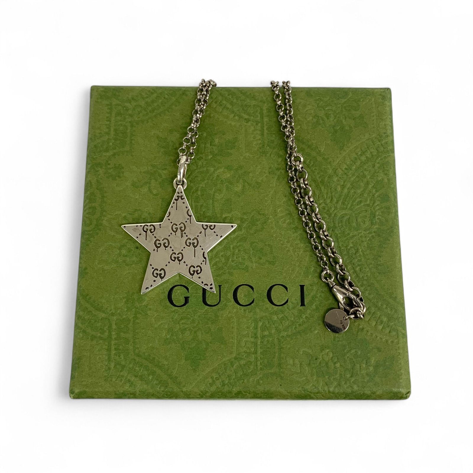 GUCCI グッチ ゴースト スター ネックレス SV925 - メルカリ