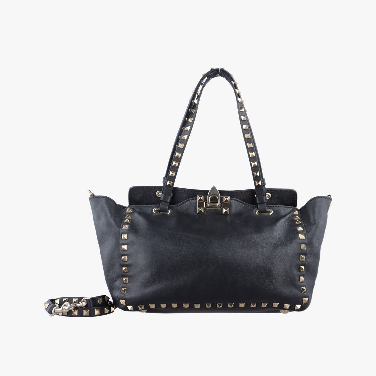 ヴァレンティノ ロックスタッズバッグ グレー ヴァレンティノ ロック