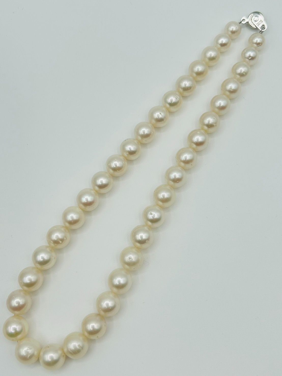 真珠 南洋 白蝶 パール ネックレス 9.0-11.0mmUP South Sea Pearls 