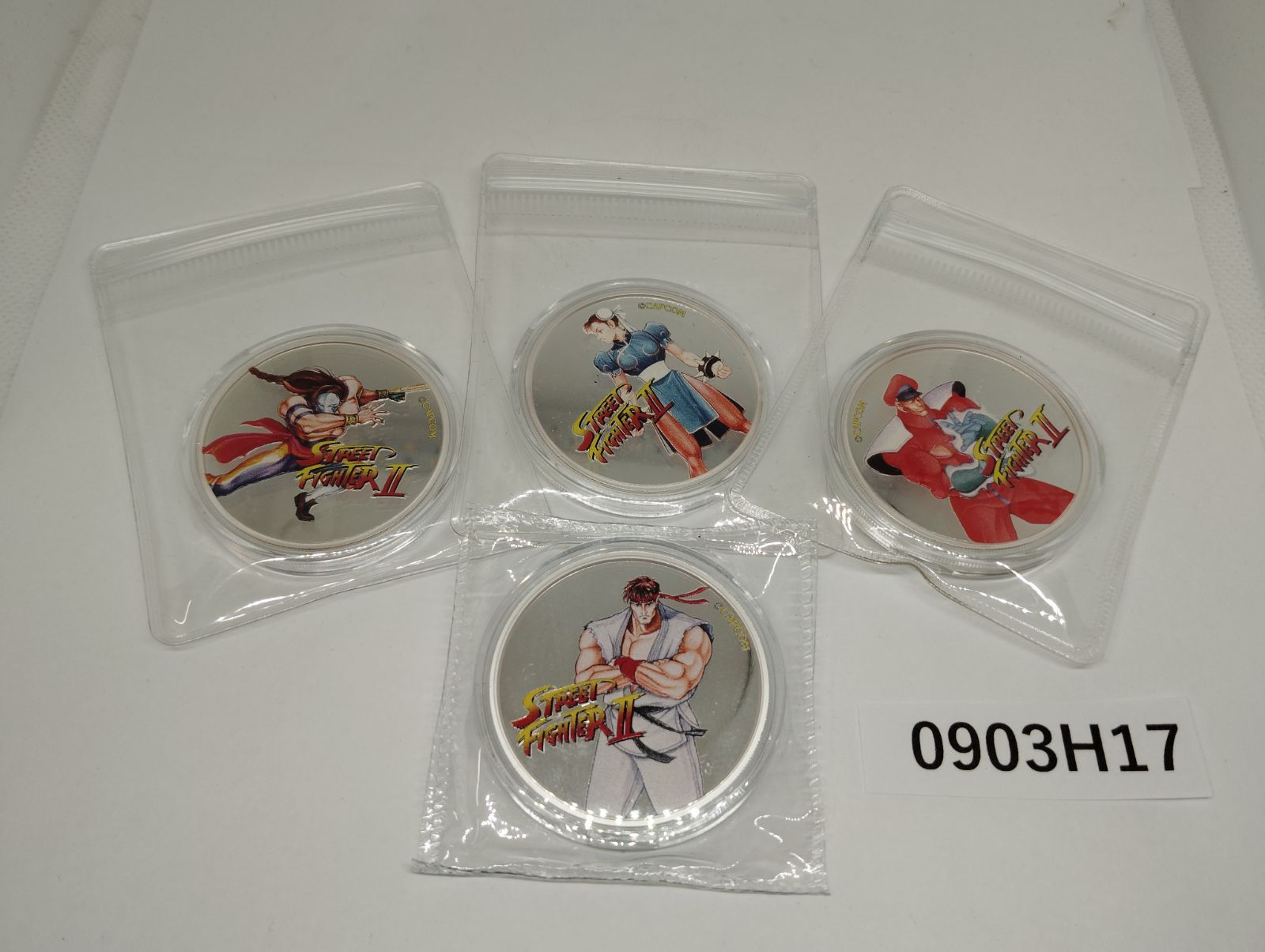 0903H17 ストリートファイターII 30周年記念銀貨 1オンス カラー 銀貨