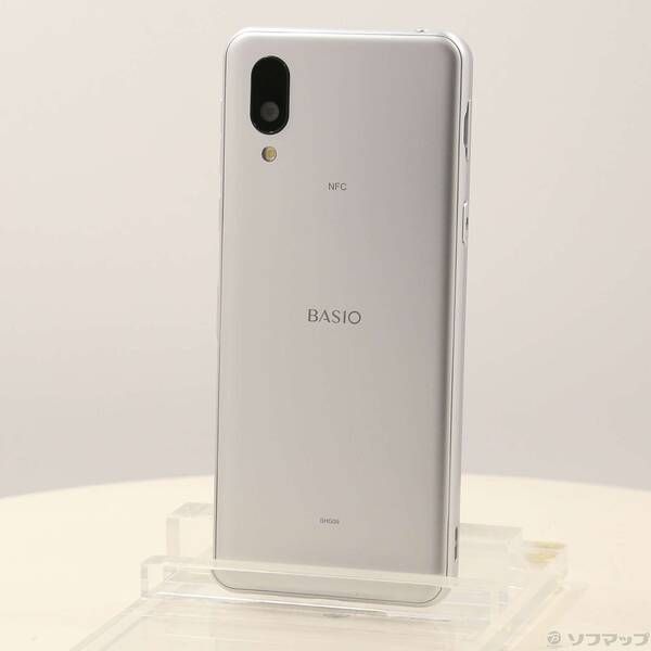 BASIO active シルバー SHG09 64GB SIMフリー 中古品〕 BASIO active 64GB シルバー SHG09 au SIMフリー【262