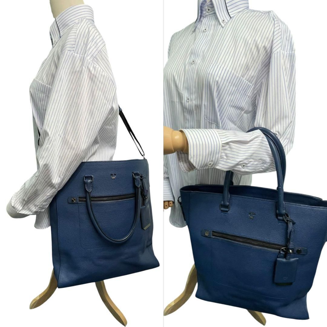MCM エムシーエム ヴィセトス ショルダーバッグ トートバッグ 2way