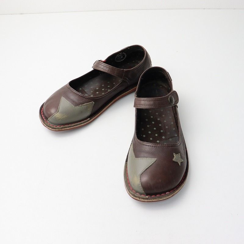 CAMPER カンペール レザー フラットシューズ 35 22.5cm 楽天市場
