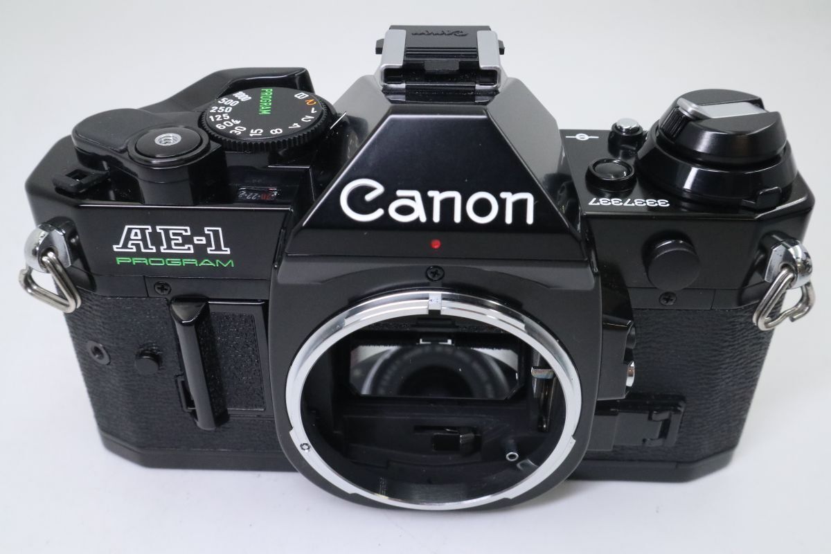 Canon キヤノン キャノン AE-1 Program ブラックボディ MF