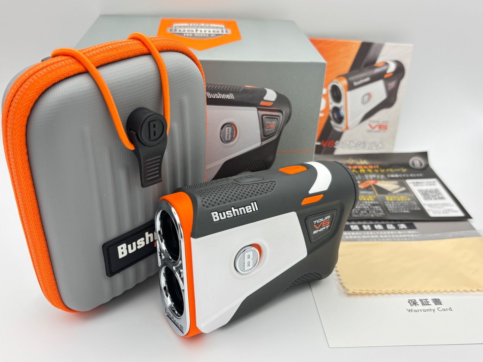 上 Bushnell TOUR V6 ツアー 付 ピンシーカー シフトジョルト ブッシュネル ゴルフ用レーザー距離計