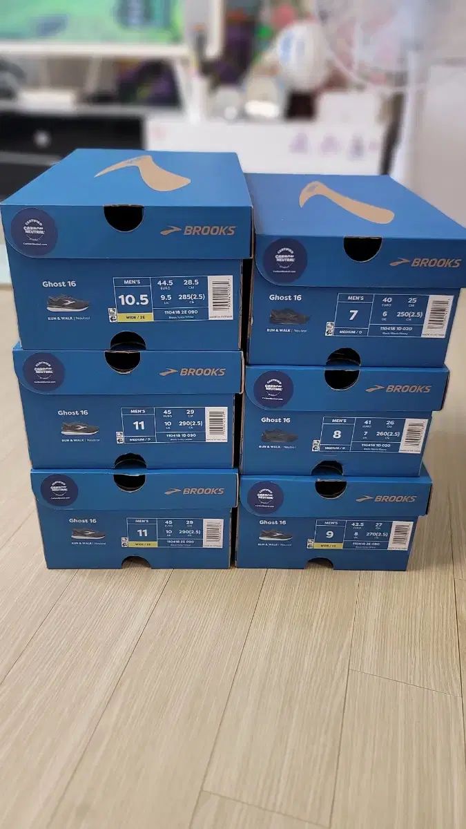 BROOKS ブルックス ランニングシューズ ゴースト 16 メンズ 250 290