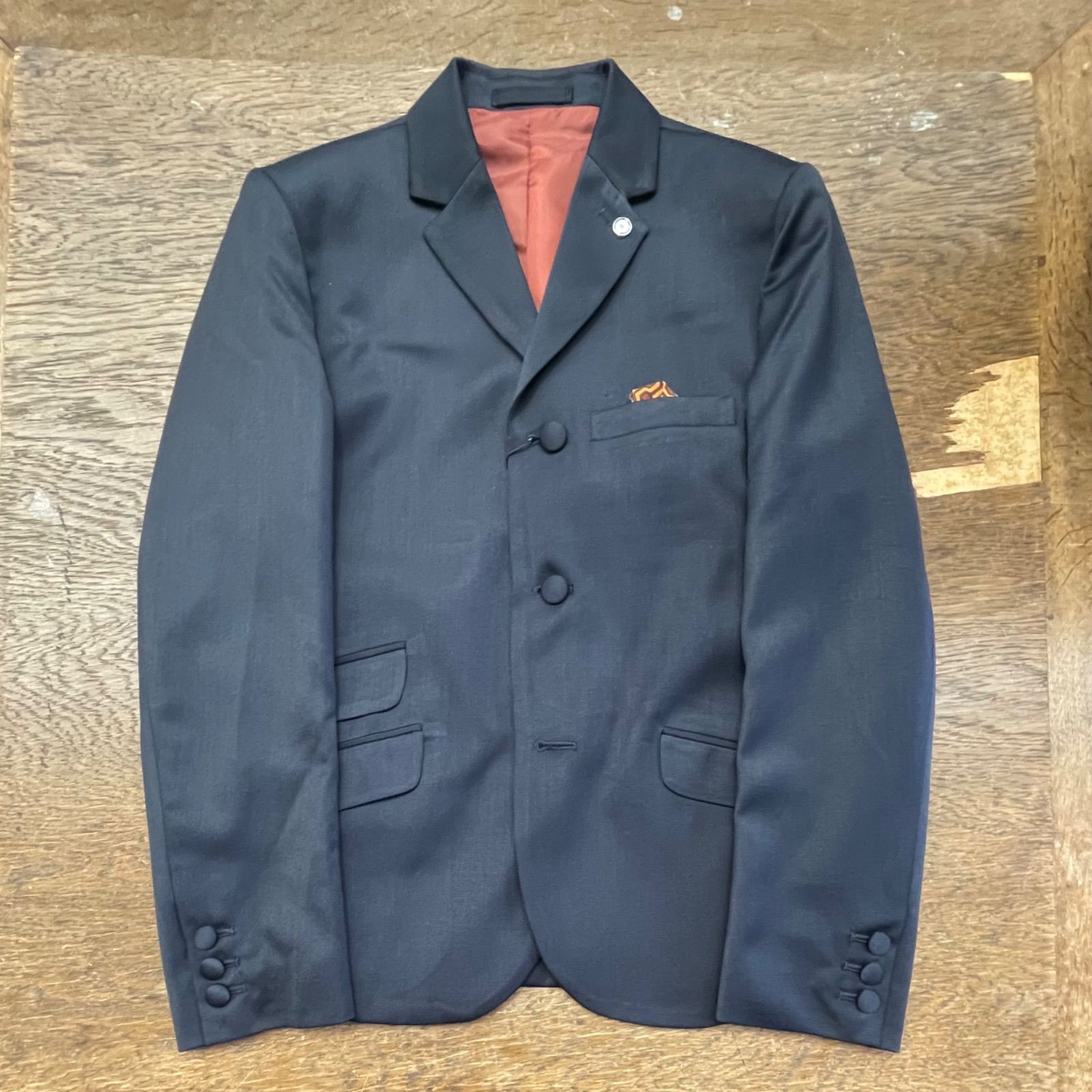 original john 3 BUTTONS JACKET & NARROW TROUSERS DARK NAVY モッズ
