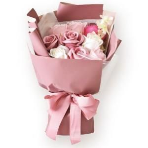 3営業日で発送 ソープフラワー プチ レーヌ 6 ブーケ 9個アソート GR OR PK PU RD YE S-139PK 入数 9