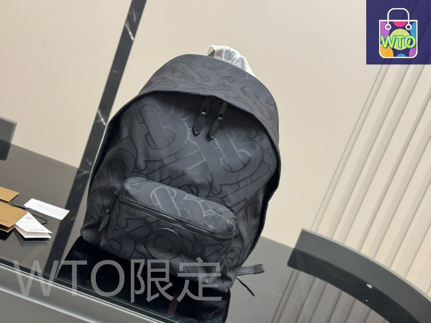 今日特価】Burberry Men's Nylon Backpack 30×40cm-WTO輸入1