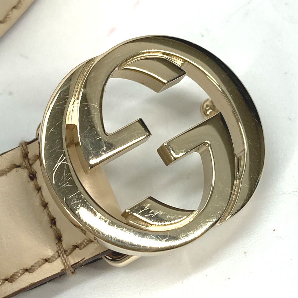 希少 ビンテージ イタリア製 GUCCI グッチ レザーベルト 長さ94cm GUCCI グッチ ベルト GG ソーホー 159614 レザー - メルカリ
