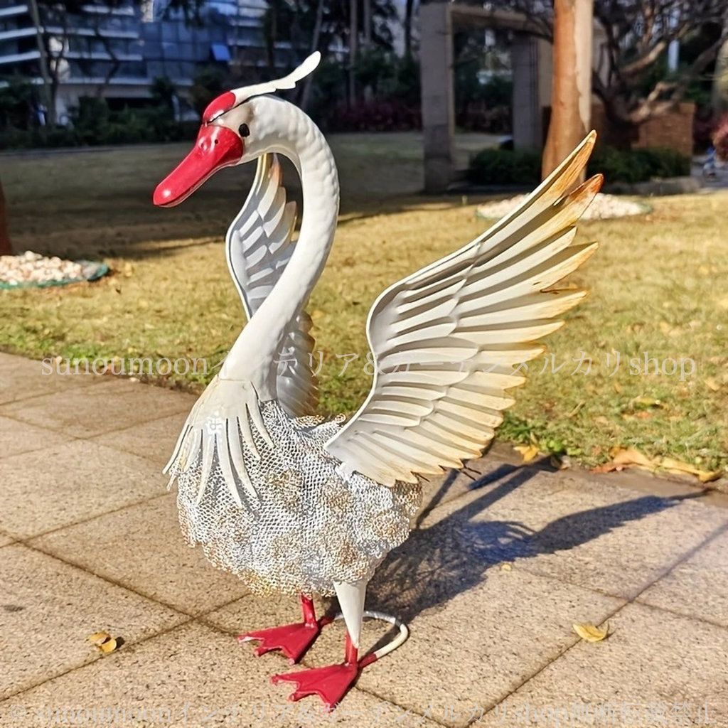 鳥 ガーデンオブジェ