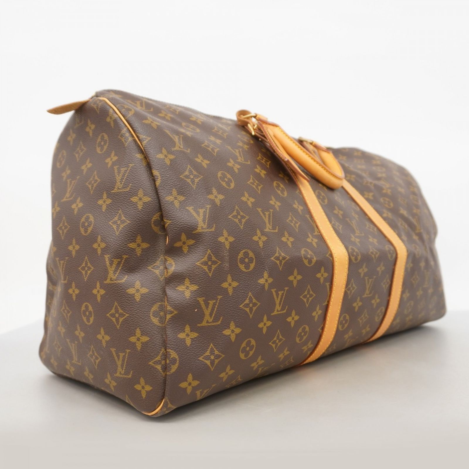 LOUIS VUITTON ボストンバッグ モノグラム キーポル55 ブラウン ルイ・ヴィトン(Louis Vuitton) ルイ・ヴィトン ボストンバッグ