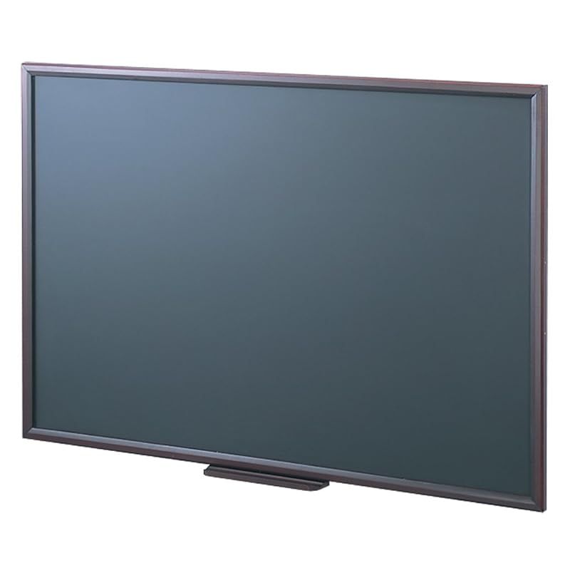 木製 黒板 大 900x600mm ブラック WCF-9060D [ホーム&キッチン] 1