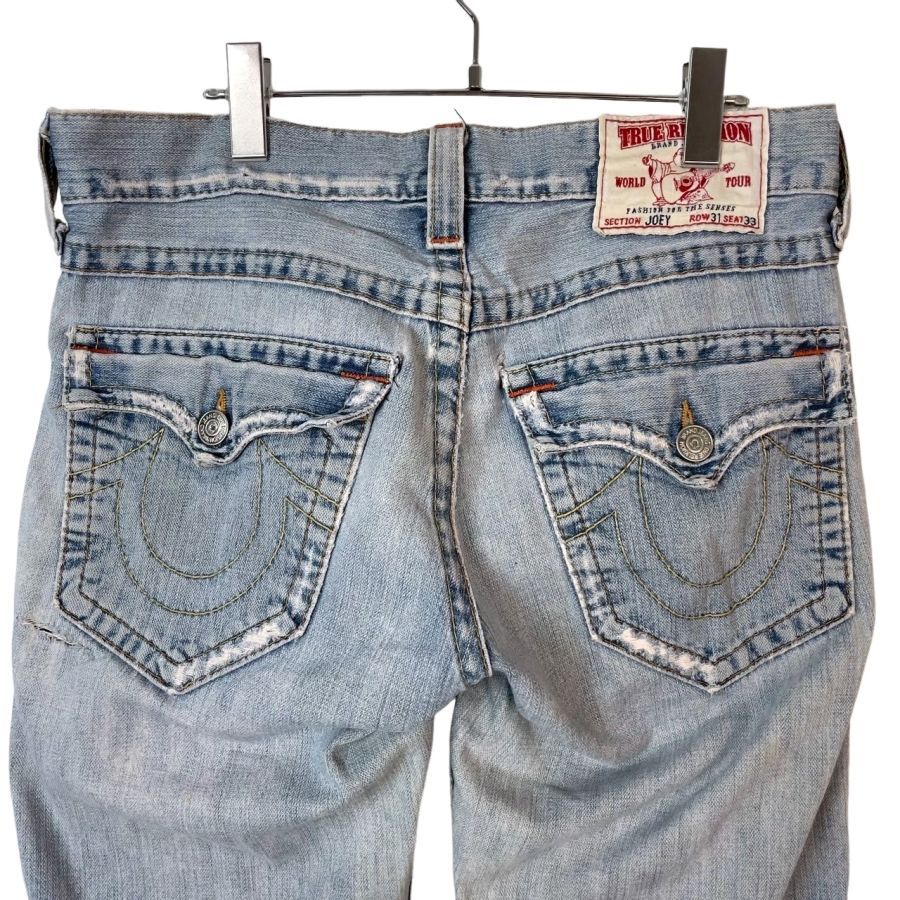 USA製トゥルーレリジョンTrue Religionローライズフレアデニムパンツ