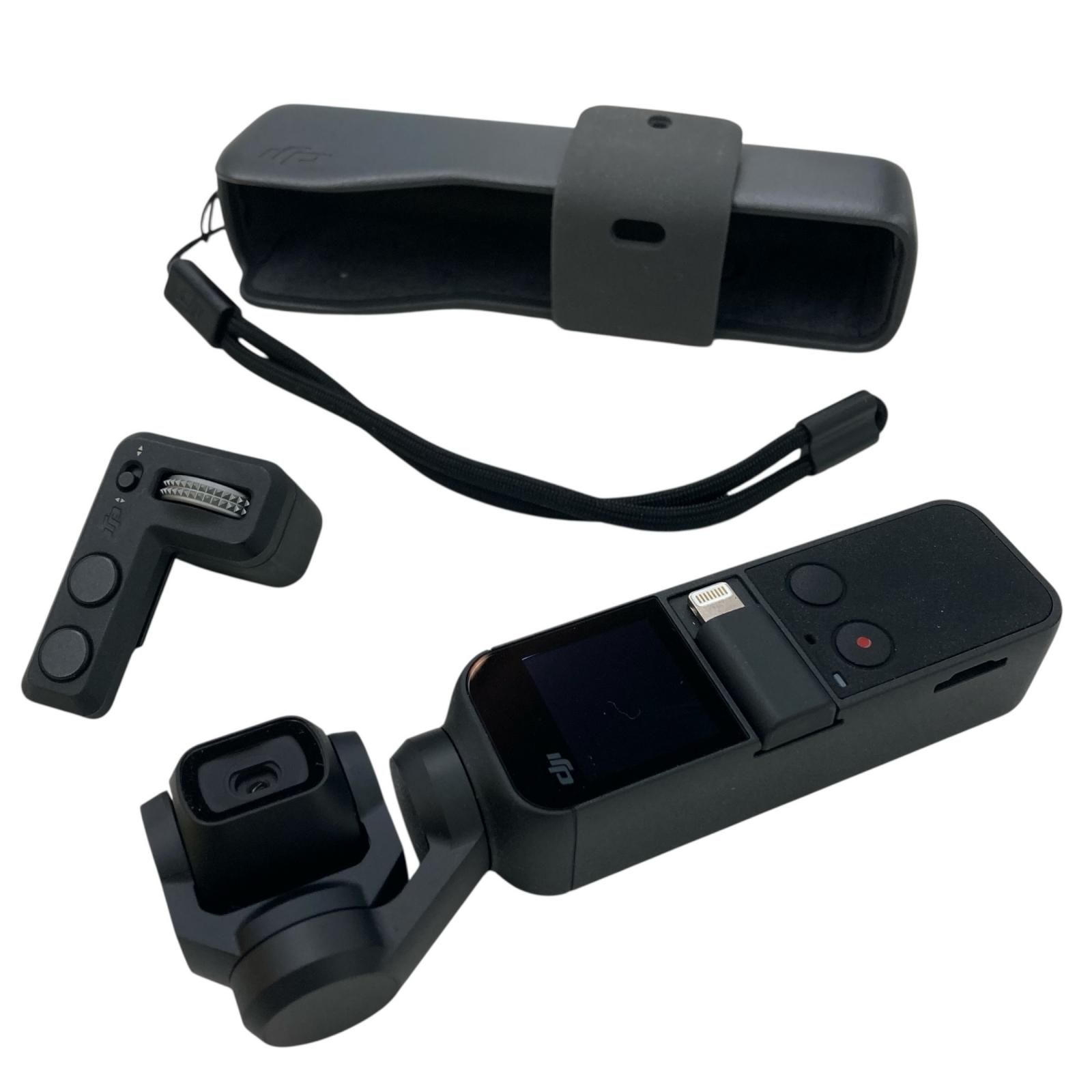 186000 現状品 DJI OSMO POCKET ハンドヘルドカメラ OT110 ブラック アクションカメラ 小型 本体