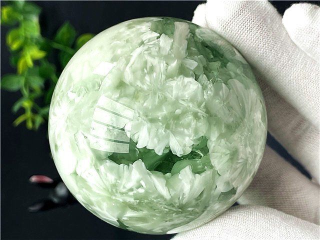 約:64mm☆超綺麗☆雪花オブシディアン丸玉YTB85Z1/49Z09D - メルカリ