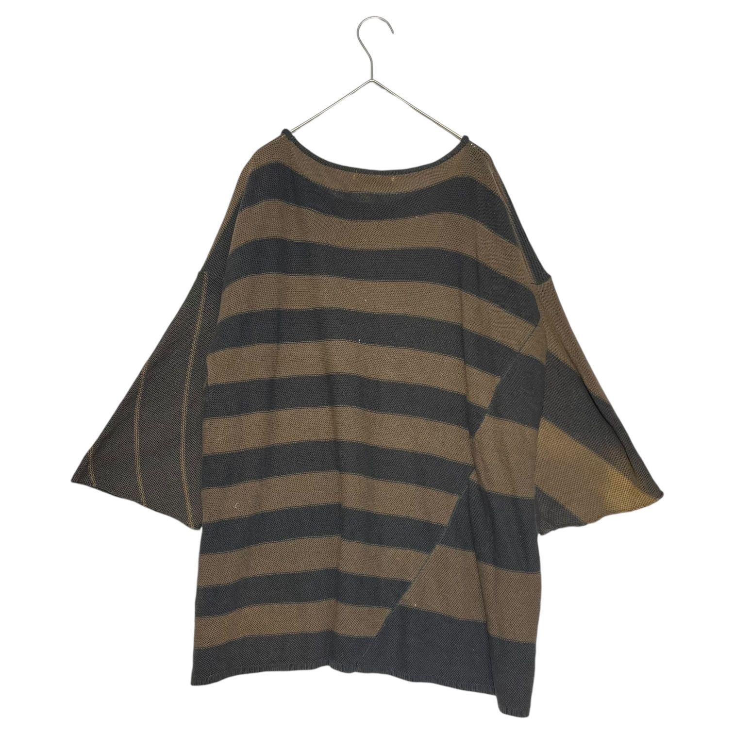 ISSEY MIYAKE ニット 70's ヴィンテージ ウール 長袖 ボーダー ISSEY MIYAKE(イッセイミヤケ) 70's random border knit sew 70