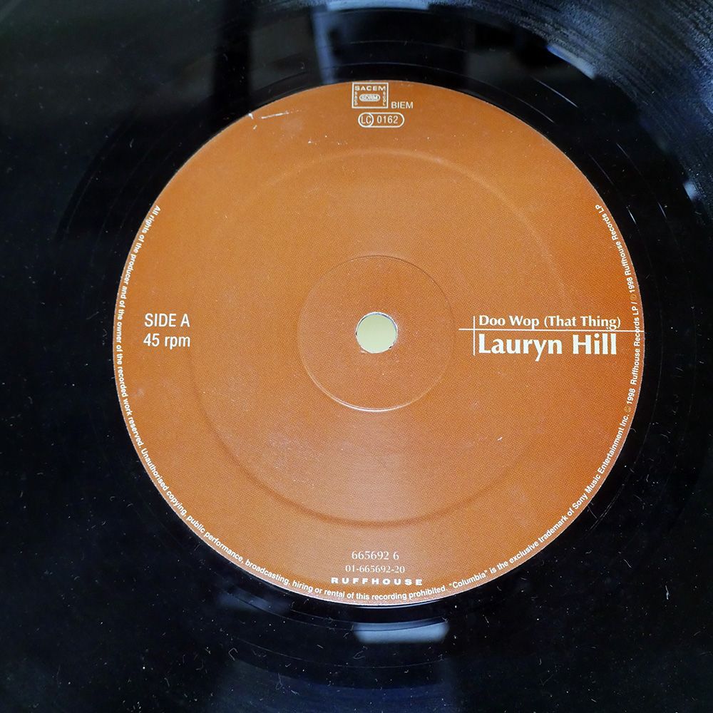 洋楽レコード★8枚セット ヨーロッパ盤 LAURYN HILL/DOO WOP (THAT THING)/RUFFHOUSE