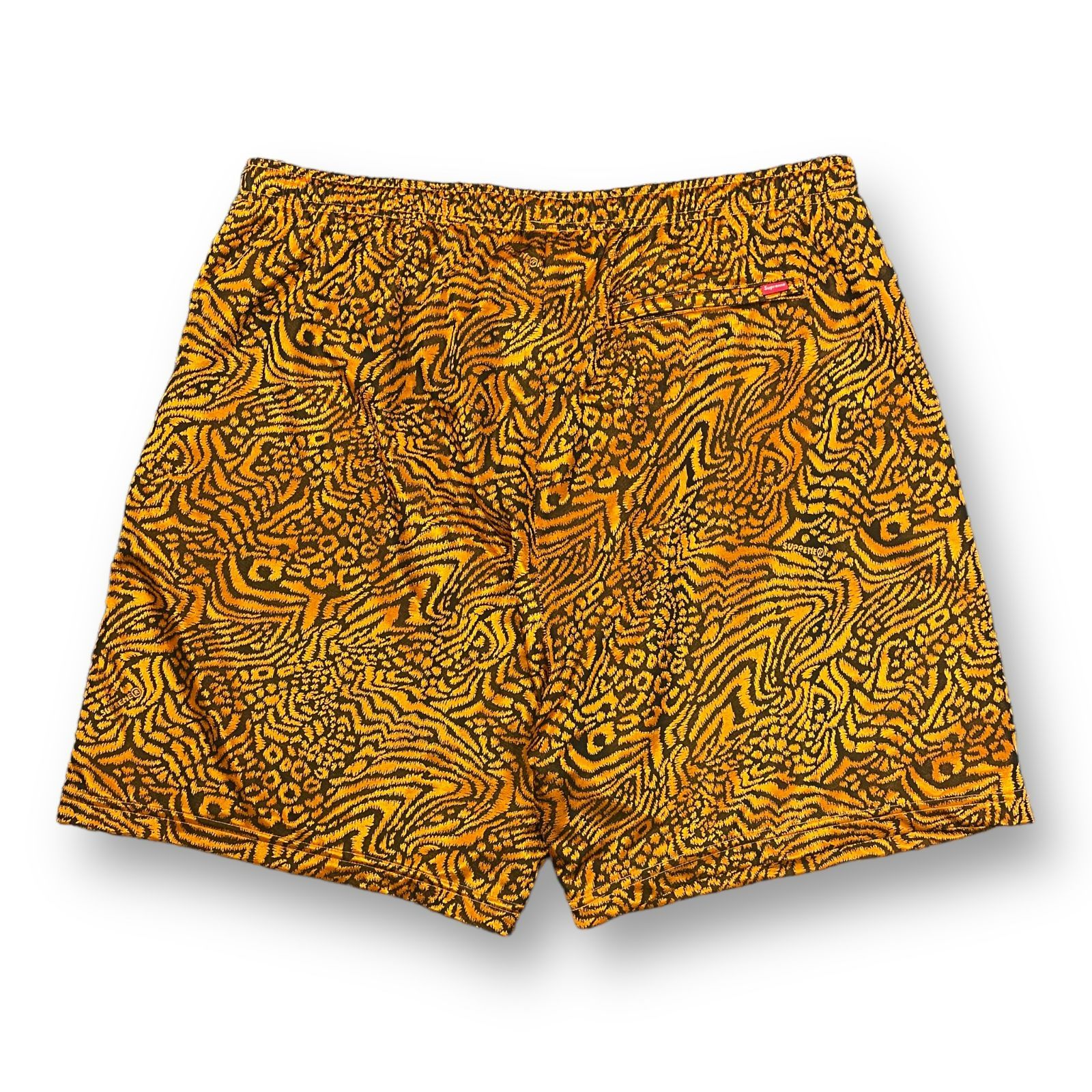 Supreme シュプリーム ショートパンツ 23SS × Umbro アンブロ Jacquard Animal Print Soccer Short アニマル プリント ハーフ パンツ ショーツ ホワイト マルチカラー系 S【新古品】【未使用】