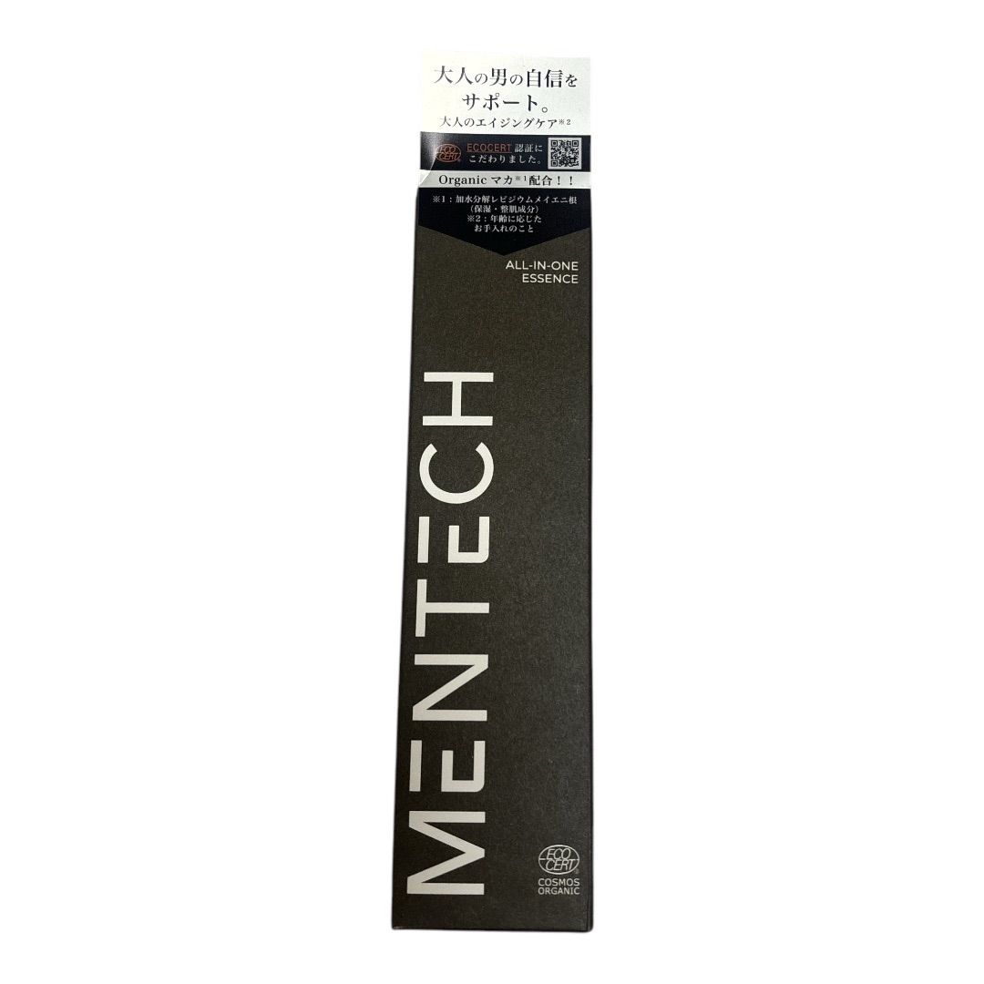 【送料無料】メンテック MENTECH　オールインワンエッセンス  メンズ用 男性用 美容液 化粧品 スキンケア 保湿天然由来99% くすみ 化粧品 10代 20代 30代 40代 50代 マカ由来成分 オーガニックアー