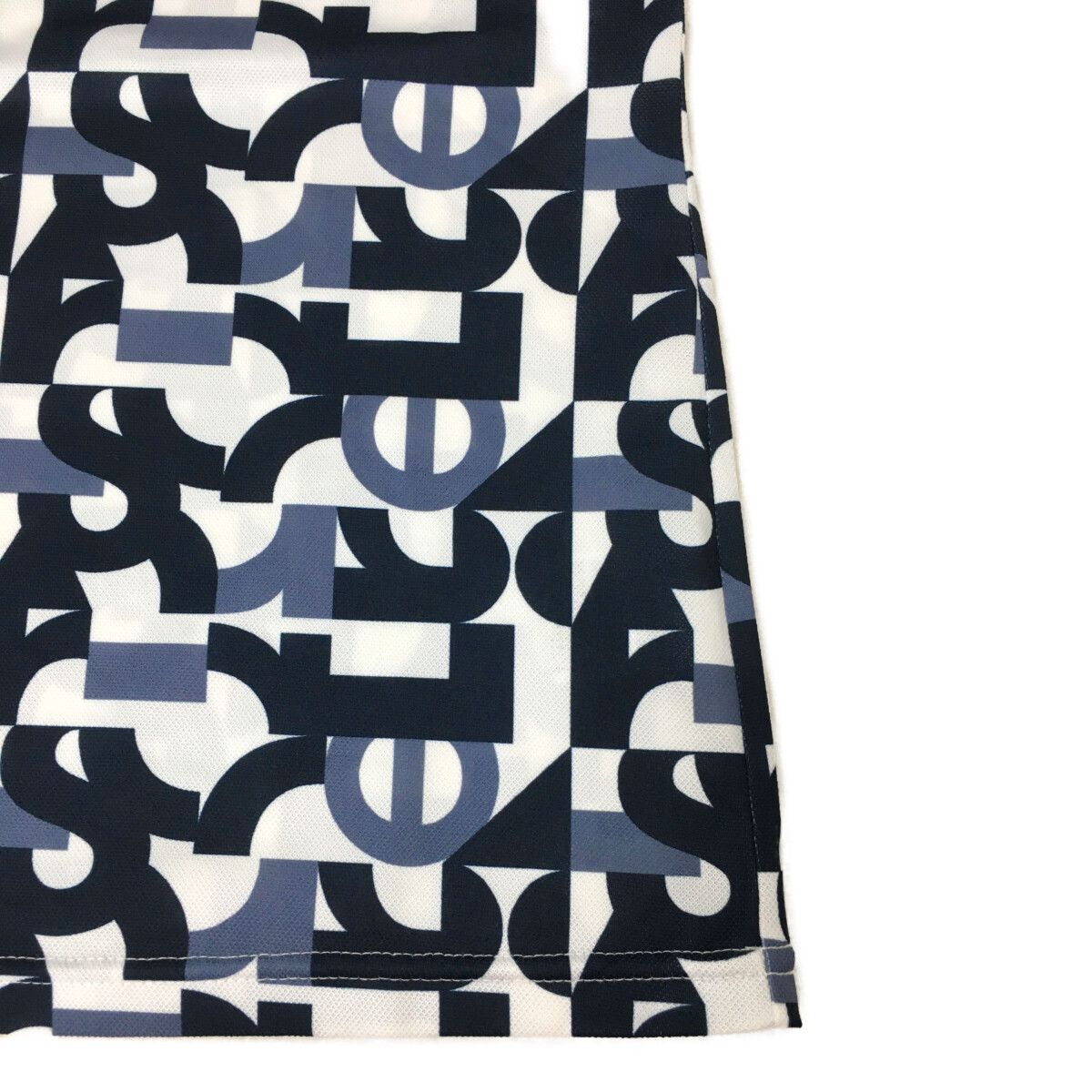 中古 レディース アンパスィ and per se セットアップ L 紺 ネイビー