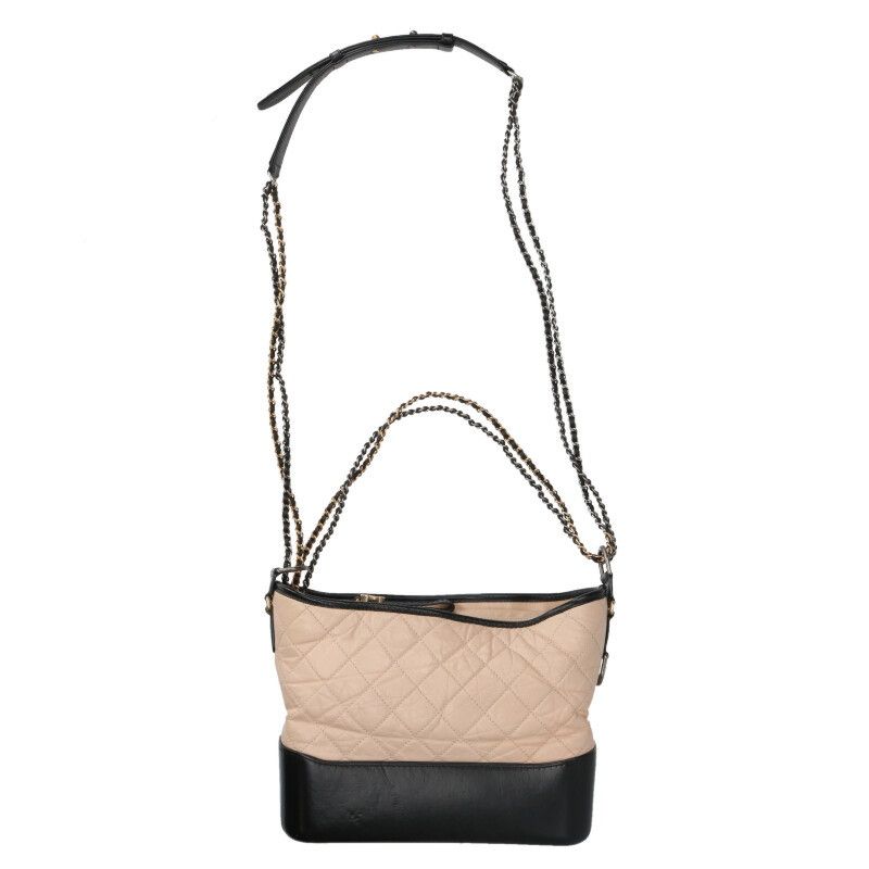 VINTAGE●CHANEL●シャネル ガブリエルミディアムホーボーバッグ CHANEL 送料無料 シャネル ガブリエル チェーンショルダーバッグ