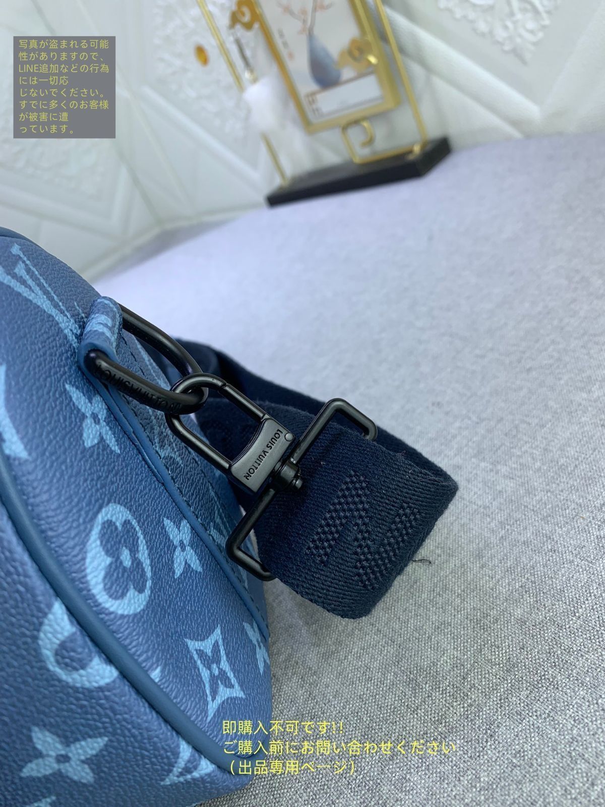 男女問わず使いやすい【Louis Vuitton】ショルダーバッグ LVルイ?ヴィトン/男性用斜め掛けショルダーバッグ、バッグを手に