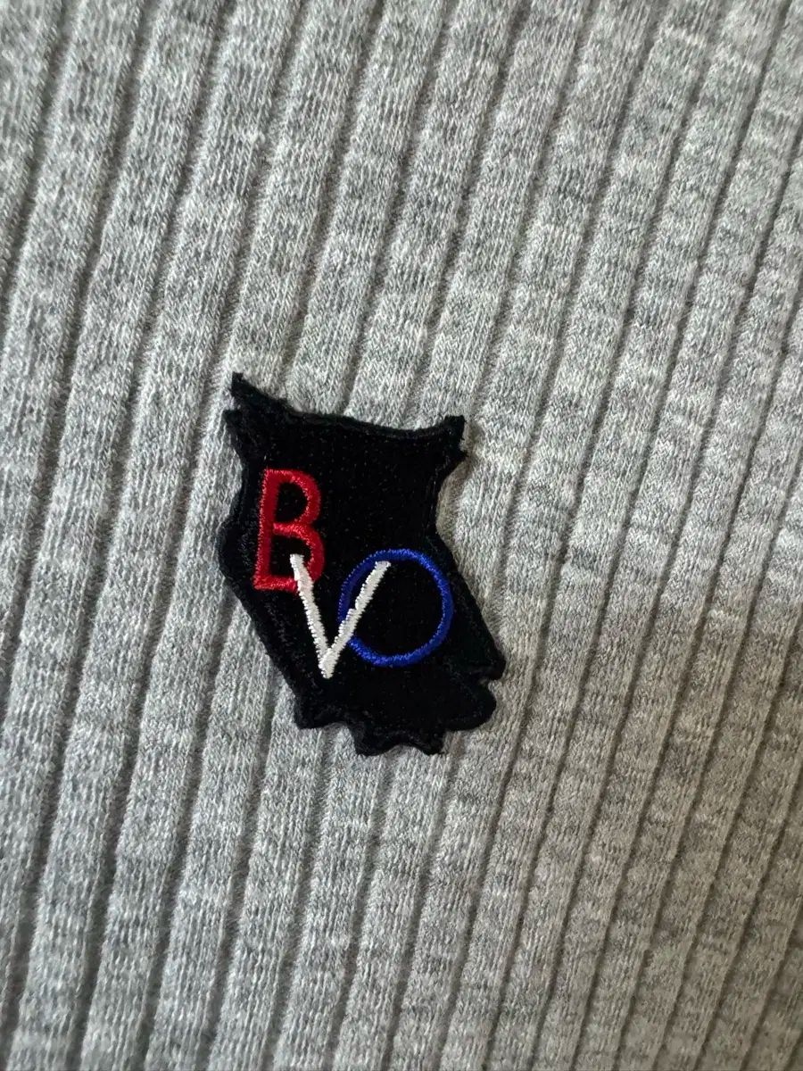 お見逃しなく！ 25 fw LUCKY CHOUETTE ラッキーシュエトゥ リブ 長袖 フード Tシャツ グレー 夢