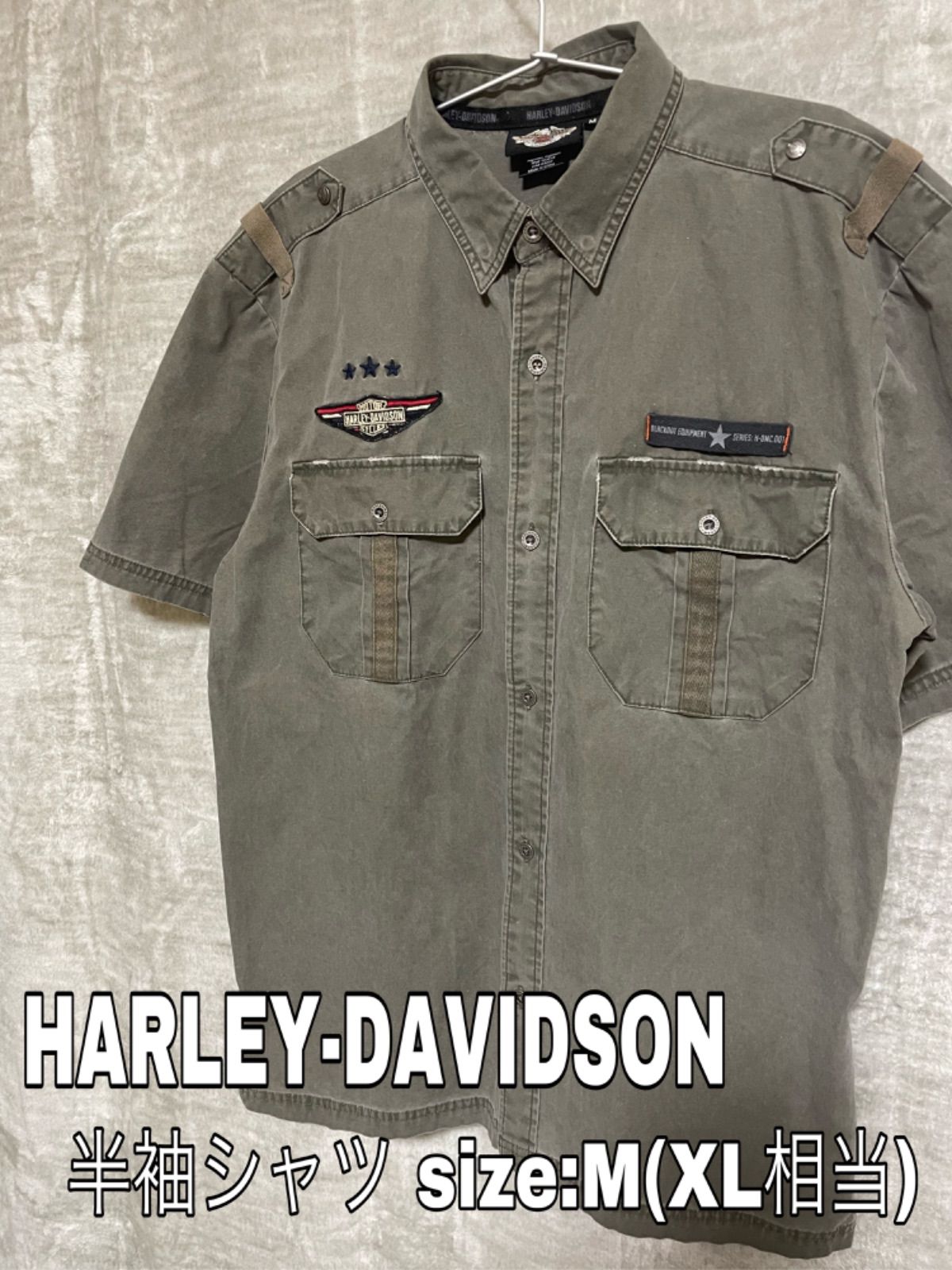 HARLEY-DAVIDSON/ハーレーダビッドソン 半袖シャツ M(XL相当) - 古着屋