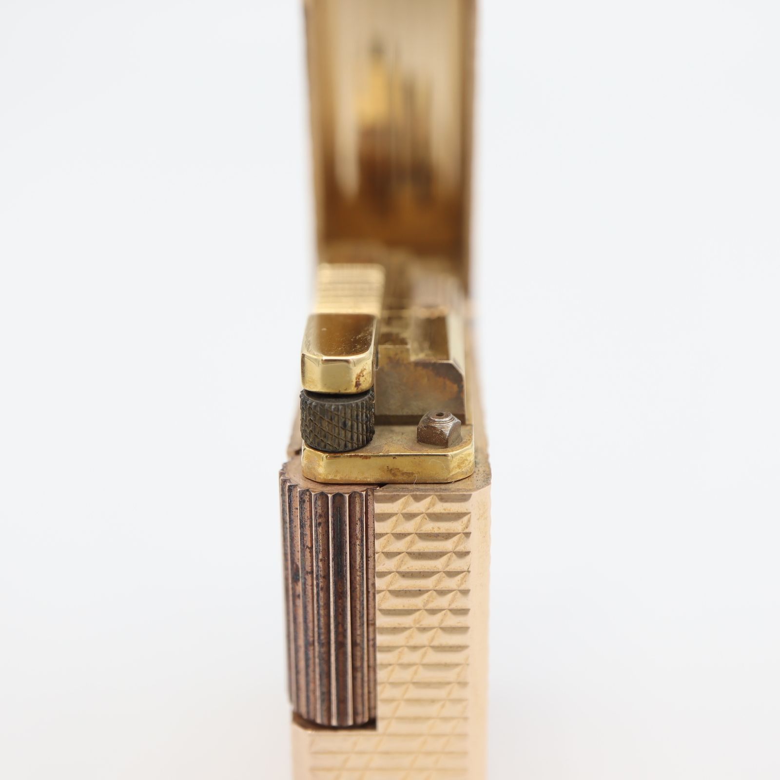 S.T. Dupont デュポン ガスライター ライン1 ショート LINE1 格子 
