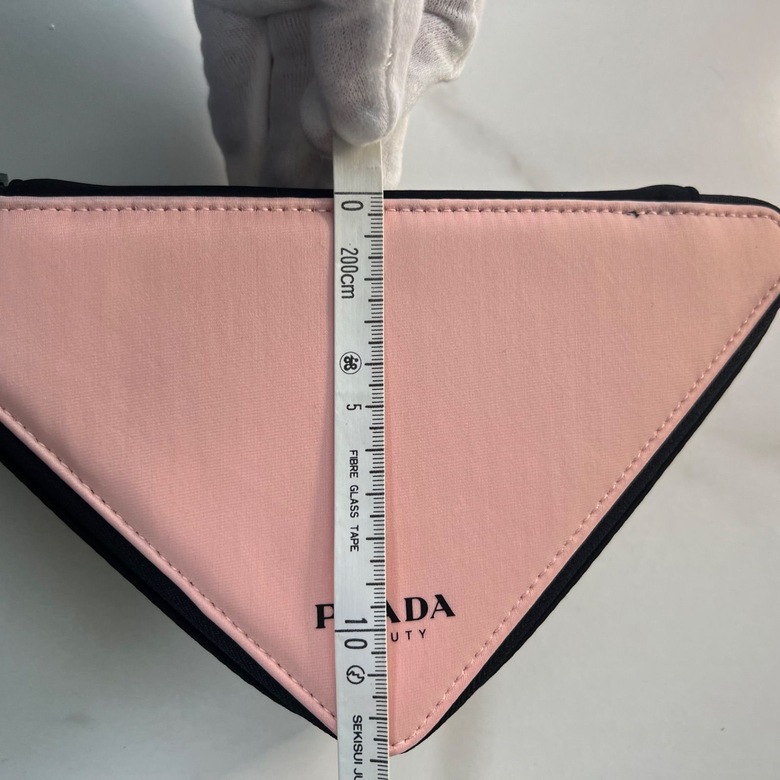 【新品未使用】PRADAビューティー/ノベルティ/ ピンク ポーチ 新品未使用PRADA BEAUTYプラダビューティオリジナルポーチ