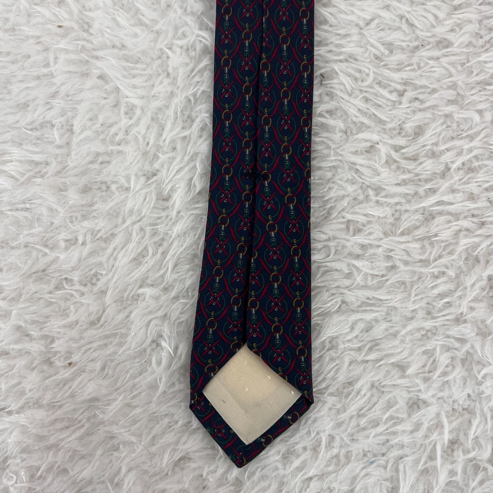 セリーヌ CELINE - ボルドー×黒 メンズ ネクタイ