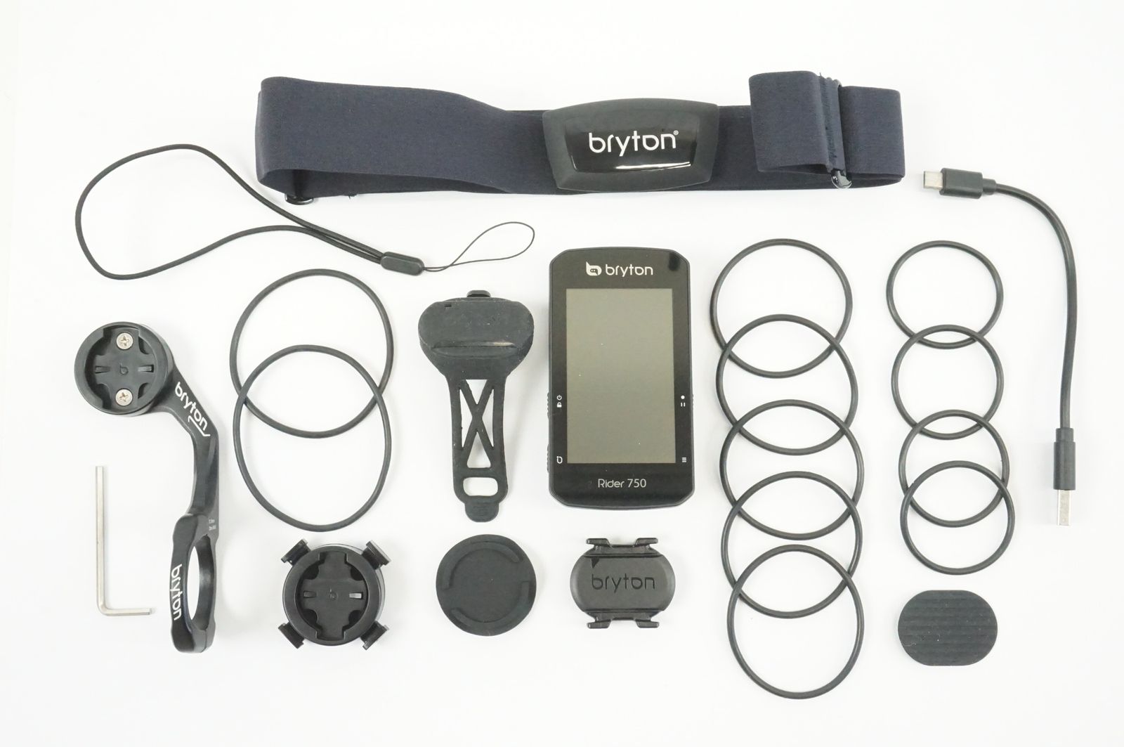 Bryton Rider 750 サイクルコンピュータートリプルケイデンスセット