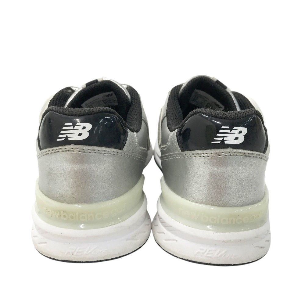 New Balance WGBS996Z シルバー ゴルフシューズ　女性用　23 NEW BALANCE GOLF ニューバランス WGBS996S スパイクレスゴルフ