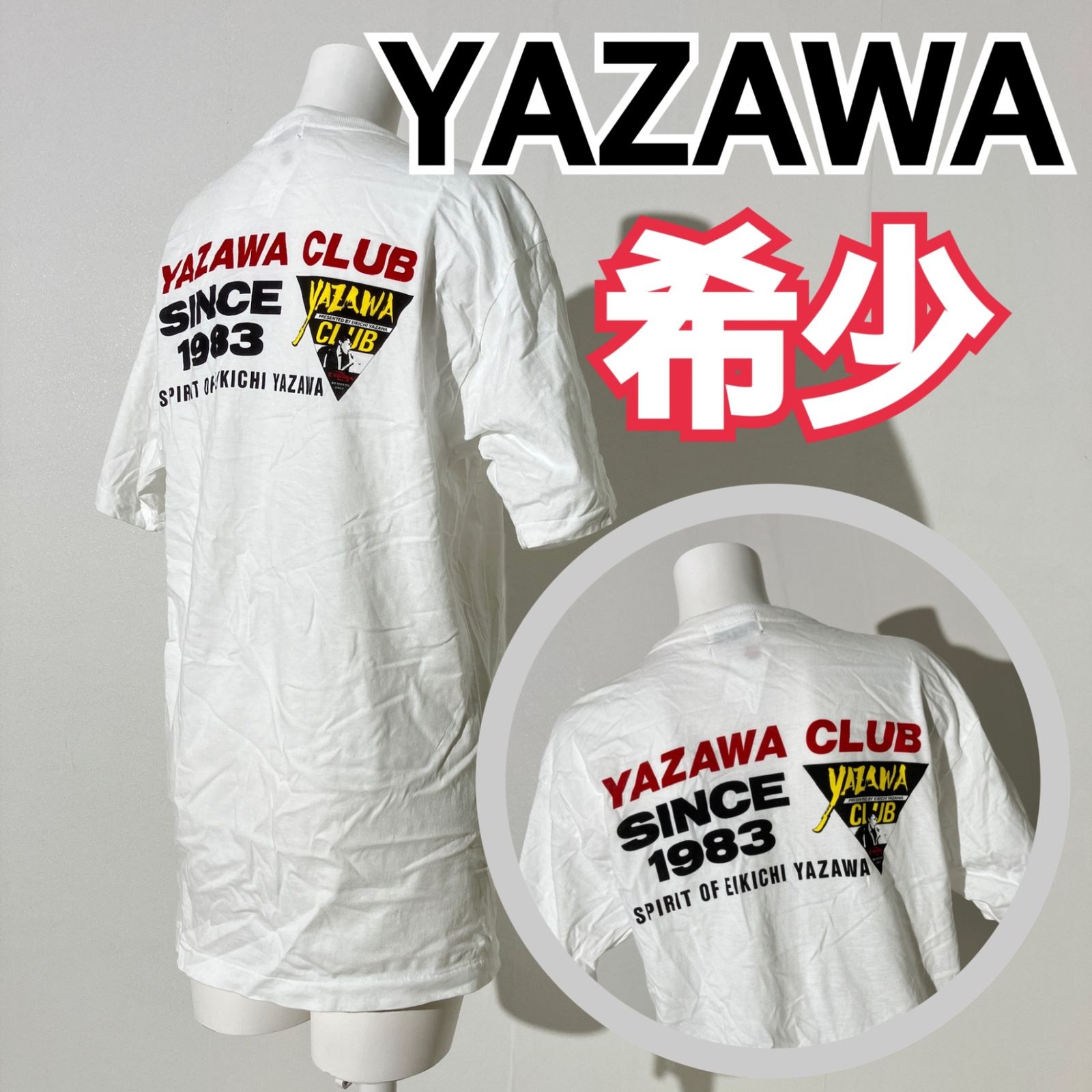 希少』矢沢永吉 半袖 Tシャツ ライブ YAZAWA CLUB SINCE 1983