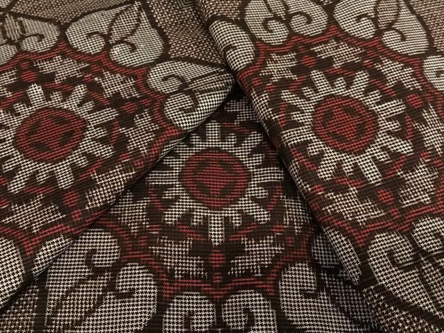 平和屋着物●本場大島紬　龍郷絣　正絹　逸品　AAAV7344zg 平和屋着物○本場大島紬 龍郷絣 正絹 逸品 AAAV7344zg - メルカリ