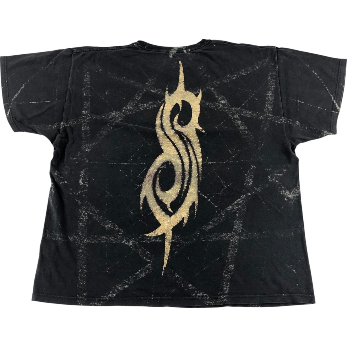 古着 ヘインズ Hanes Slipknot スリップノット 大判プリント バンドT 