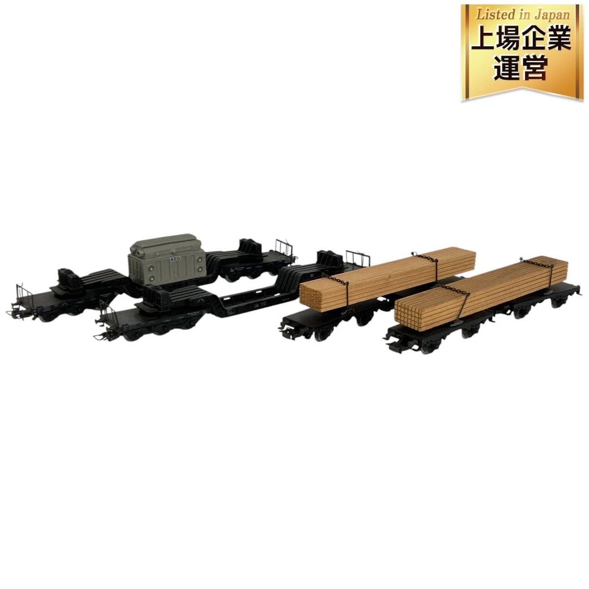 HOゲージ✨鉄道模型✨メルクリン✨貨車４車両セット‼️未使用❗ ジャンク］鉄道模型 HOゲージ メルクリン 機関車/客車 - メルカリ