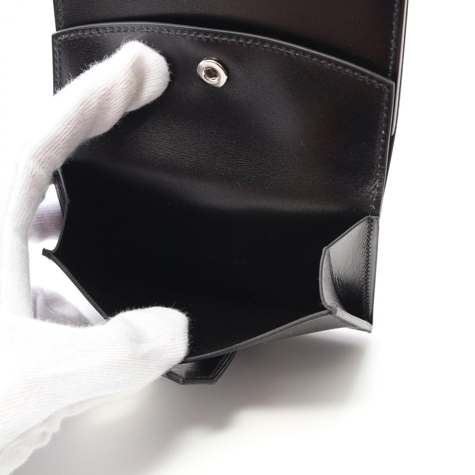 最安【ほぼ新品未使用】HERMES エルメス　ベアンミニ　　カードケース エルメス(HERMES)エルメス ベアンミニカードケース カードケース