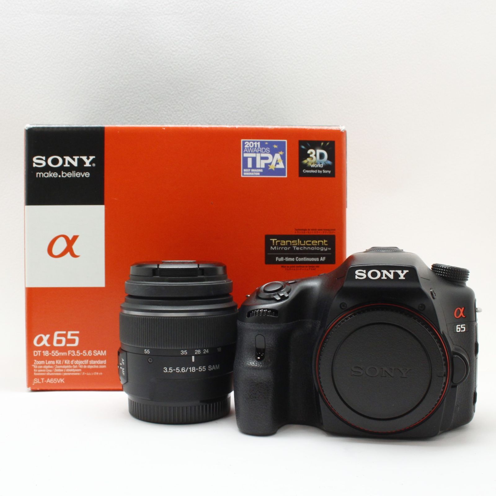 α65 ダブルズームレンズキット SLT-A65VY 【公式通販】 SONY SLT−A65V