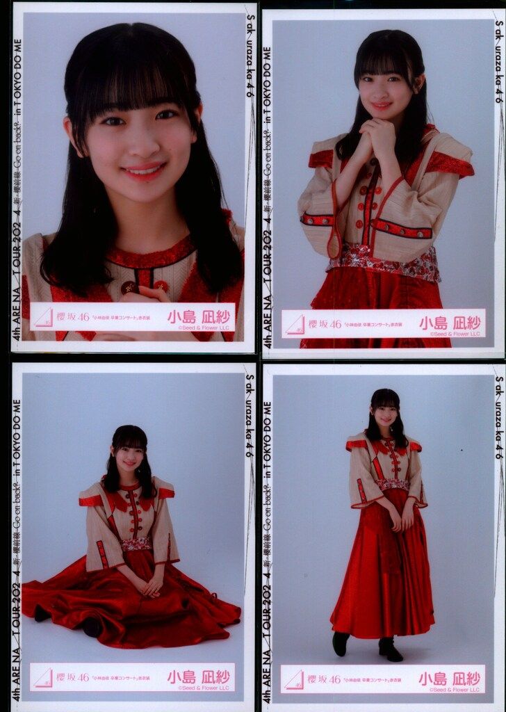 櫻坂46 三期生ライブ 縁日 1等 クッション 小島凪紗（櫻坂46
